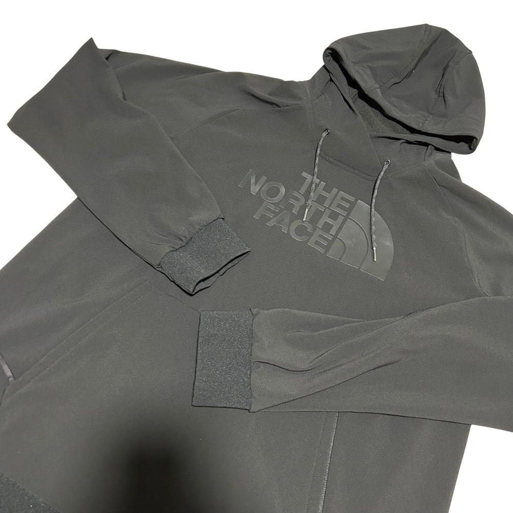 The North Face Extreme Weather Hoodie Mens L Black Pullover Rain Wind‎ Resistant